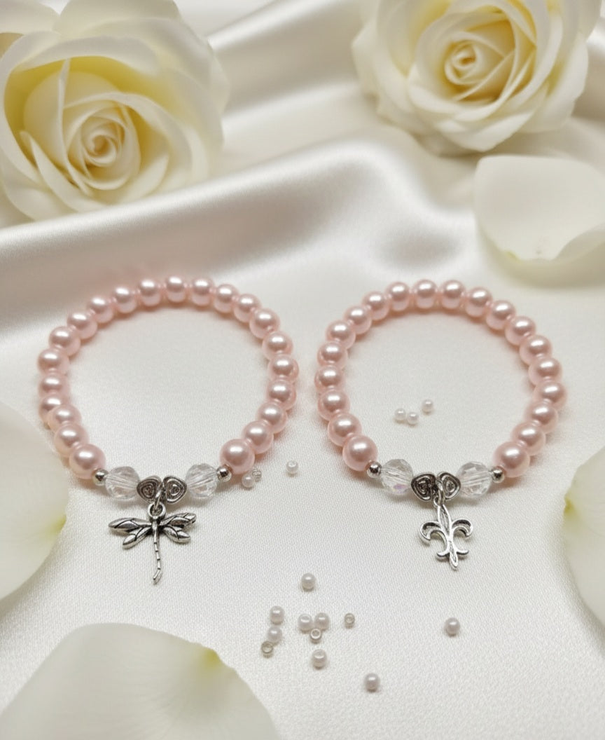 Armband „Rosé Romance“